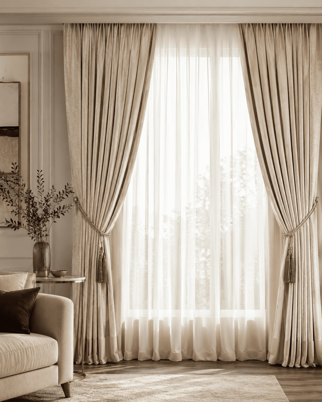 Curtains Category photograph for CREATION'S website